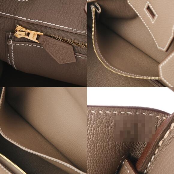 Hermes Birkin 30 Etoupe Hand Bag #139990H24B - Picture 11 of 12